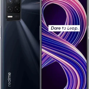 Смартфон Realme 8, Dual SIM, 128GB, 4GB RAM, 5G, Supersonic Black
