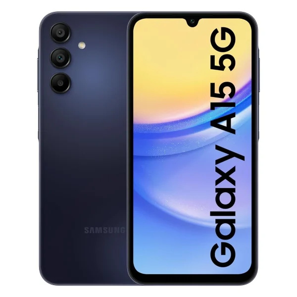 Смартфон Samsung Galaxy A15, Dual SIM, 128GB, 8GB RAM, 5G, Blue Black