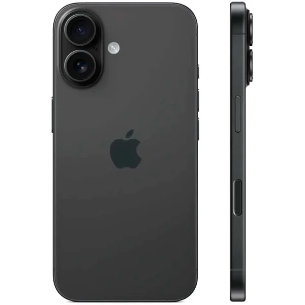 Смартфон Apple iPhone 16, 256GB, 8GB RAM, 5G, Black - Image 2