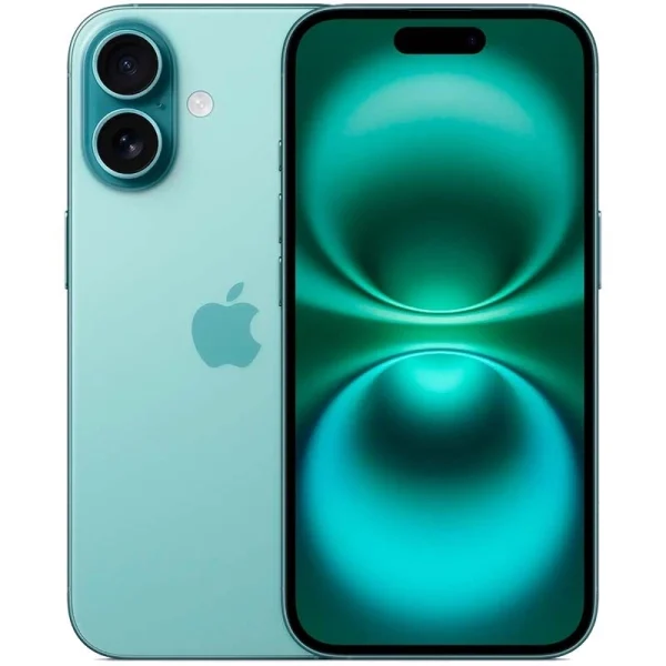 Смартфон Apple iPhone 16, 128GB, 8GB RAM, 5G, Teal