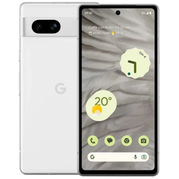 Смартфон Google Pixel 7A, 128GB, 8GB RAM, 5G, Snow