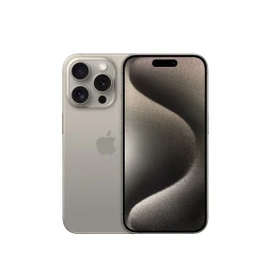 Смартфон Apple iPhone 15 Pro, 128GB, 8GB RAM, 5G, Natural Titanium
