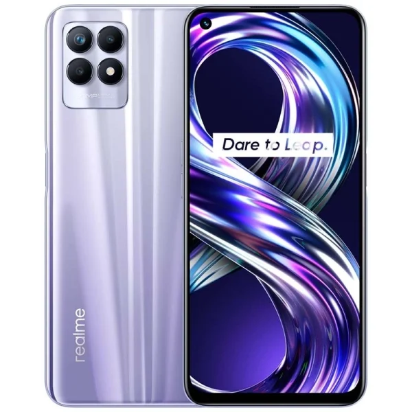 Смартфон Realme 8i, Dual SIM, 64GB, 4GB RAM, 4G, Space Purple