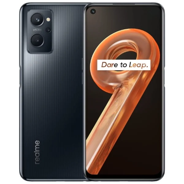 Смартфон Realme 9i, Dual SIM, 128GB, 4GB RAM, 4G, Prism Black