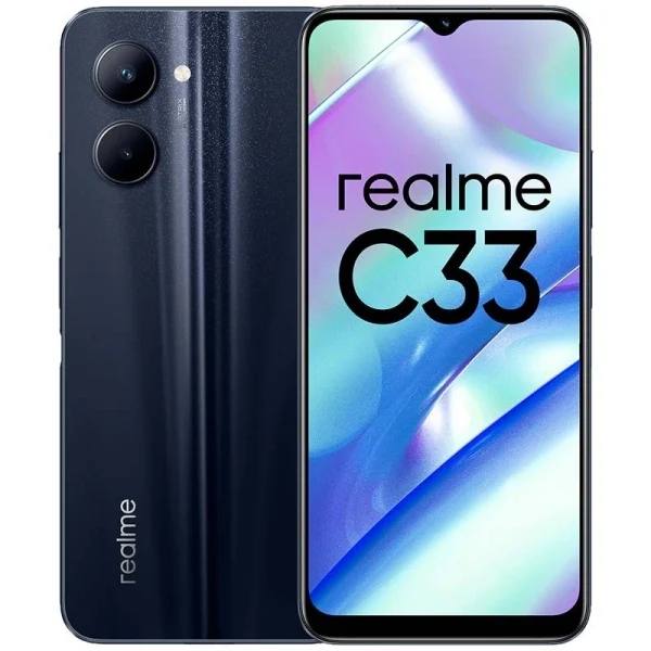 Смартфон Realme C33, Dual SIM, 64GB, 4GB RAM, 4G, Night Sea