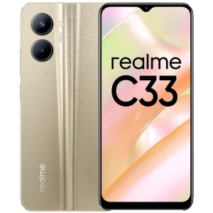 Смартфон Realme C33, Dual SIM, 128GB, 4GB RAM, 4G, Sandy Gold