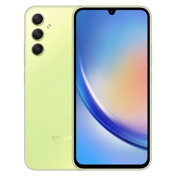 Смартфон Samsung Galaxy A34, Dual SIM, 256GB, 8GB RAM, 5G, Awesome Lime