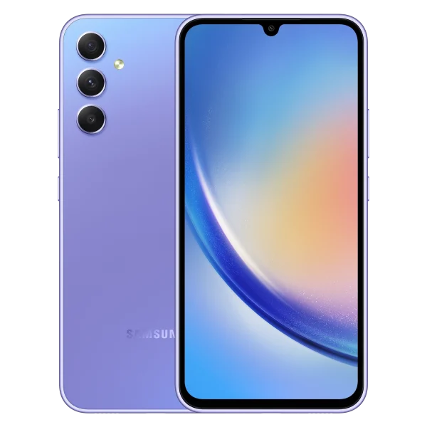 Смартфон Samsung Galaxy A34, Dual SIM, 128GB, 6GB RAM, 5G, Awesome Violet