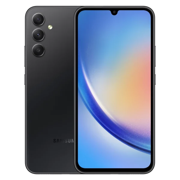Смартфон Samsung Galaxy A34, Dual SIM, 128GB, 6GB RAM, 5G, Awesome Graphite