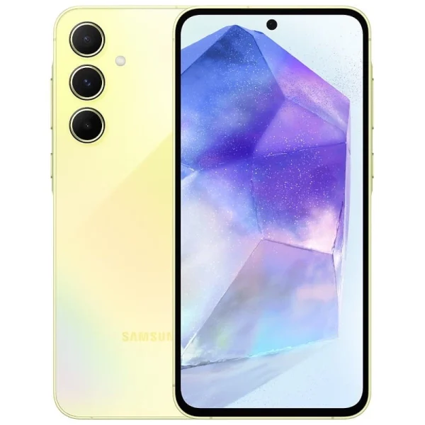 Смартфон Samsung Galaxy A55, Dual SIM, 128GB, 8GB RAM, 5G, Awesome Lеmon
