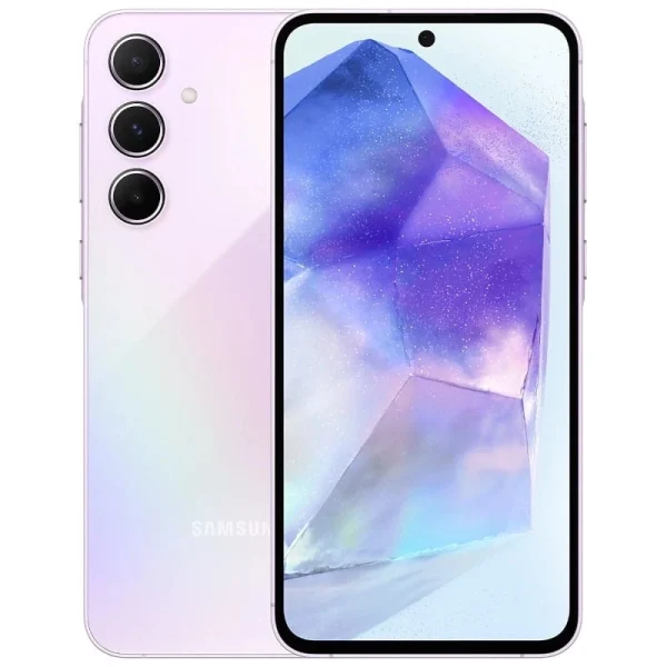 Смартфон Samsung Galaxy A55, Dual SIM, 128GB, 8GB RAM, 5G, Awesome Lilac