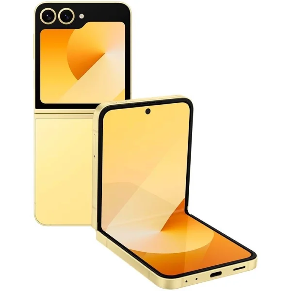 Смартфон Samsung Galaxy Z Flip6, Dual SIM, 256GB, 12GB RAM, 5G, Yellow
