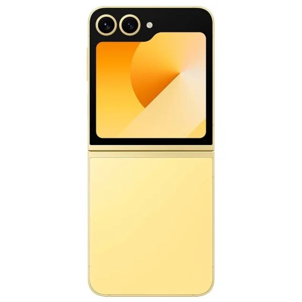 Смартфон Samsung Galaxy Z Flip6, Dual SIM, 256GB, 12GB RAM, 5G, Yellow - Image 2