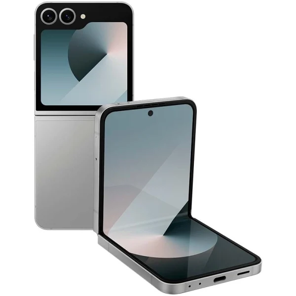 Смартфон Samsung Galaxy Z Flip6, Dual SIM, 256GB, 12GB RAM, 5G, Silver Shadow