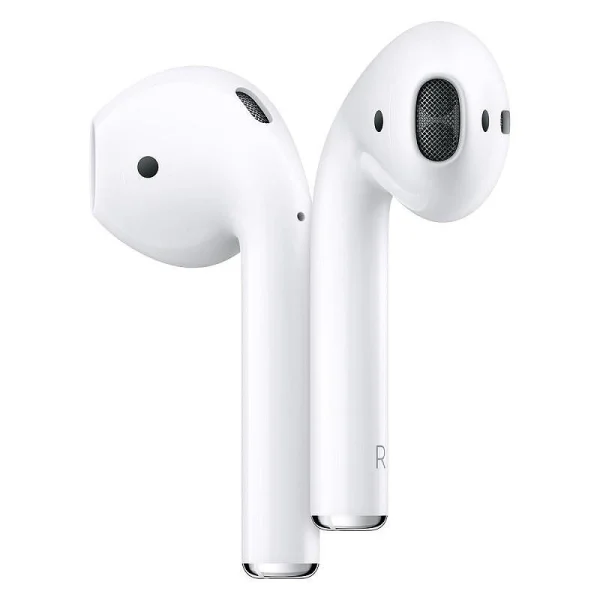 Слушалки Bluetooth Apple AirPods 2, with charging case, White