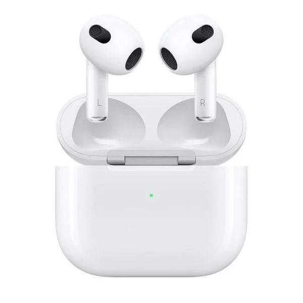 Слушалки Bluetooth Apple AirPods 2, with wireless charging case, White - Image 2