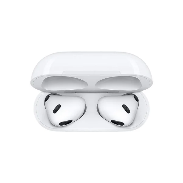 Слушалки Bluetooth Apple AirPods 2, with wireless charging case, White - Image 4