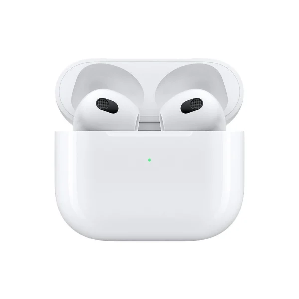 Слушалки Bluetooth Apple AirPods 3rd generation, with MagSafe Charging Case, White - Image 3