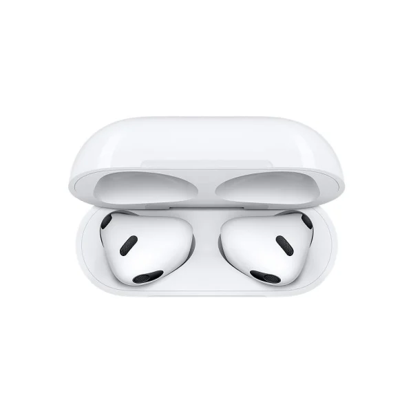 Слушалки Bluetooth Apple AirPods 3rd generation, with MagSafe Charging Case, White - Image 2