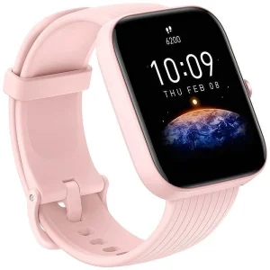 Смарт Часовник Smartwatch Amazfit Bip 3 Pro, Bluetooth, Pink