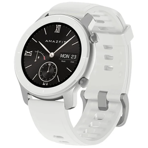 Смарт Часовник Smartwatch Amazfit GTR, 42 mm, Moonlight White