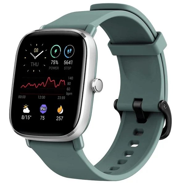 Смарт Часовник Smartwatch Amazfit GTS 2 Mini, Bluetooth, Sage Green