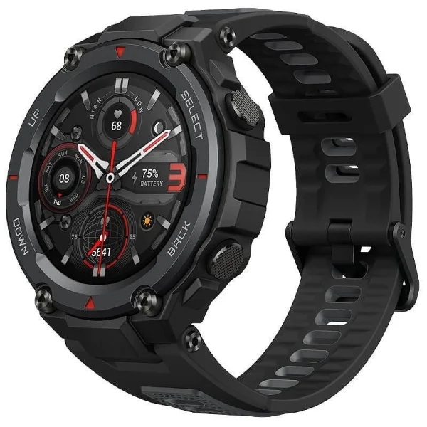 Смарт Часовник Smartwatch Amazfit T-Rex Pro, Meteorite Black