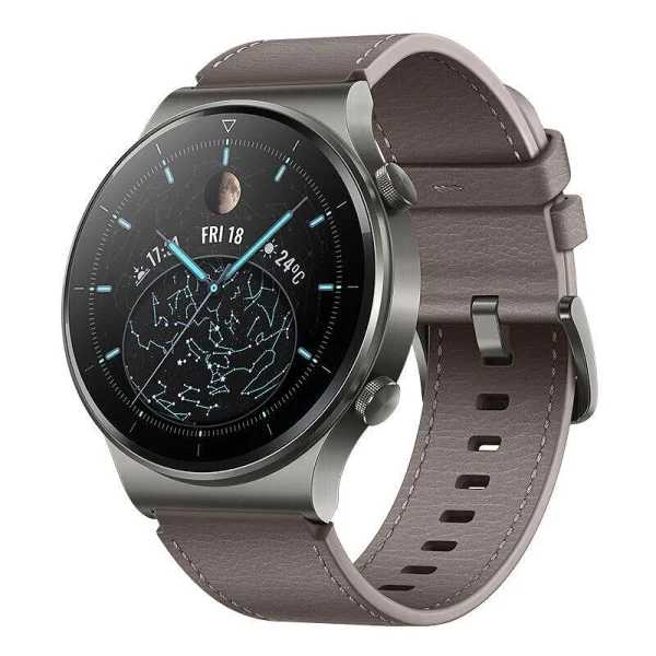 Смарт Часовник Smartwatch Huawei Watch GT 2 Pro, 46 mm, Bluetooth, Nebula Gray