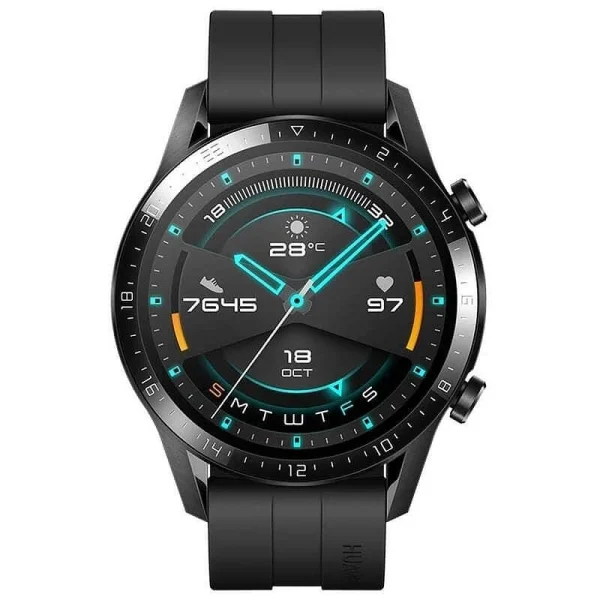 Смарт Часовник Smartwatch Huawei Watch GT 2 Sport, 46mm, Matte Black - Image 2