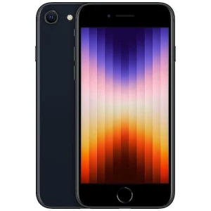 Смартфон Apple iPhone SE (2022), 64GB, 4GB RAM, 5G, Midnight