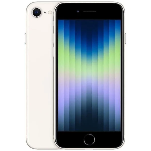 Смартфон Apple iPhone SE (2022), 128GB, 4GB RAM, 5G, Starlight