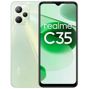 Смартфон Realme C35, Dual SIM, 128GB, 4GB RAM, 4G, Glowing Green