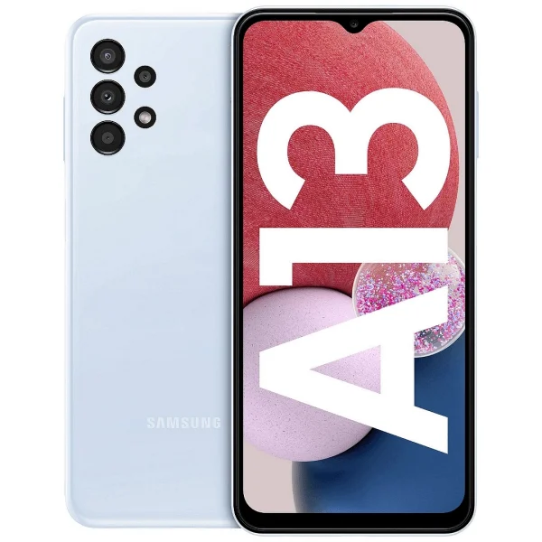 Смартфон Samsung Galaxy A13, Dual SIM, 128GB, 4GB RAM, 4G, Light Blue