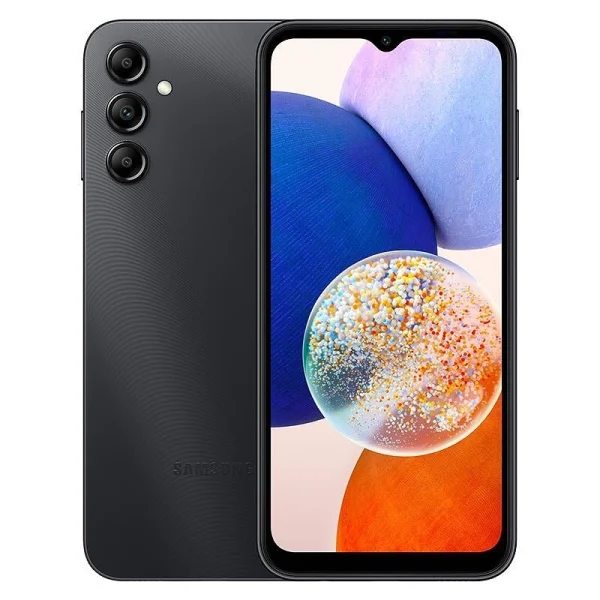 Смартфон Samsung Galaxy A14, Dual SIM, 128GB, 4GB RAM, 4G, Black Mist