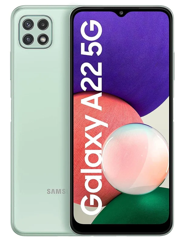 Смартфон Samsung Galaxy A22 5G, Dual SIM, 128GB, 6GB RAM, 5G, Mint