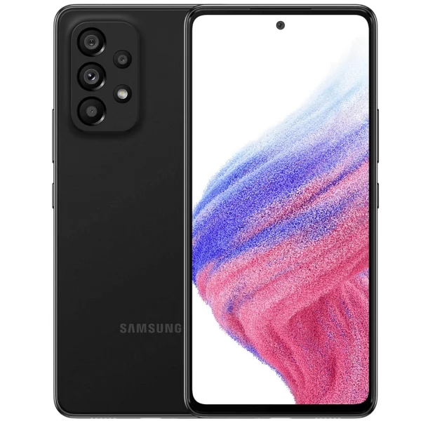 Смартфон Samsung Galaxy A53, Dual SIM, 128GB, 6GB RAM, 5G, Awesome Black
