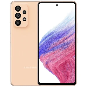 Смартфон Samsung Galaxy A53, Dual SIM, 128GB, 6GB RAM, 5G, Awesome Peach