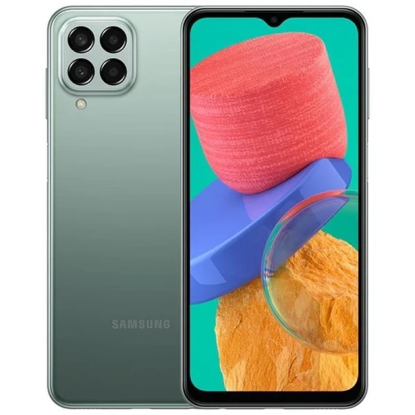 Смартфон Samsung Galaxy M33, Dual SIM, 128GB, 6GB RAM, 5G, Khaki Green