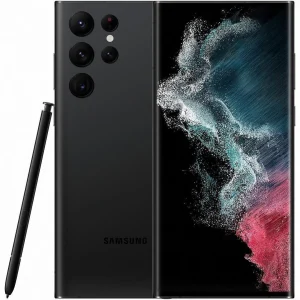 Смартфон Samsung Galaxy S22 Ultra, Dual SIM, 128GB, 8GB RAM, 5G, Phantom Black