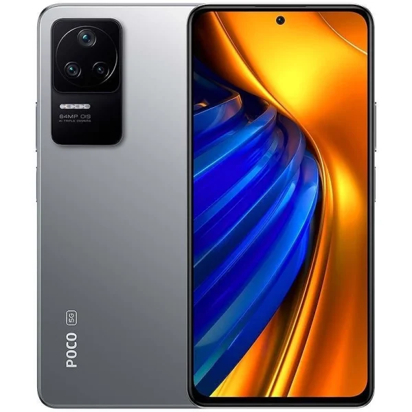 Смартфон Xiaomi Poco F4, Dual SIM, 256GB, 12GB RAM, 5G, Moonlight Silver