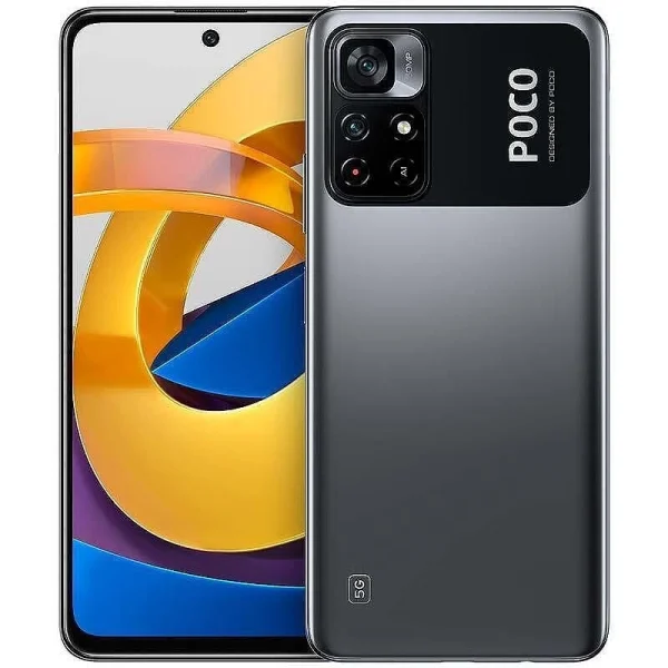 Смартфон Xiaomi Poco M4 Pro, Dual SIM, 128GB, 6GB RAM, 4G, Power Black