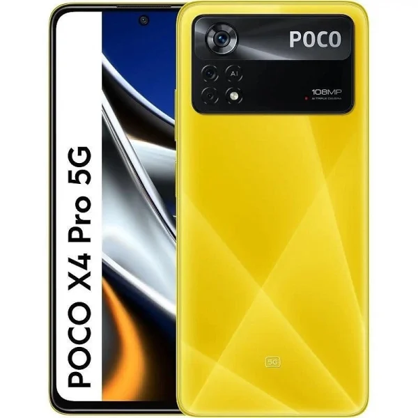 Смартфон Xiaomi Poco X4 Pro, Dual SIM, 256GB, 8GB RAM, 5G, POCO Yellow