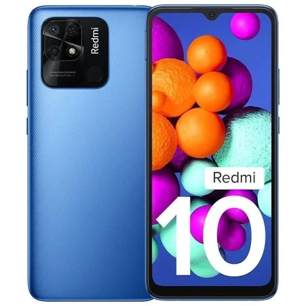Смартфон Xiaomi Redmi 10C, Dual SIM, 64GB, 3GB RAM, 4G, Ocean Blue