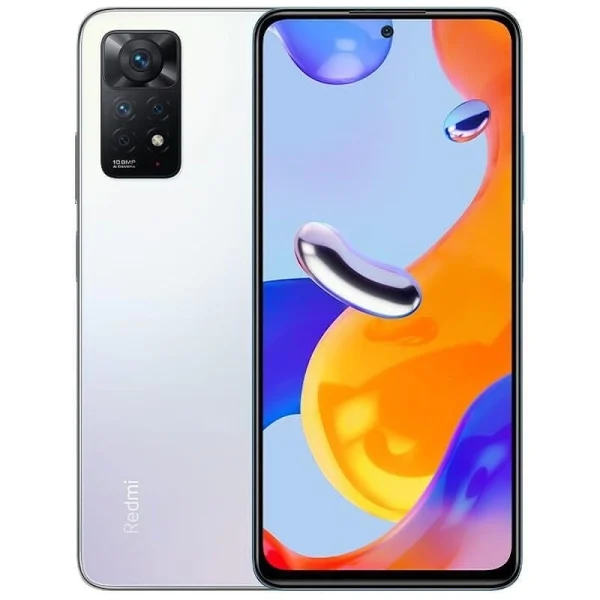 Смартфон Xiaomi Redmi Note 11 Pro, Dual SIM, 128GB, 6GB RAM, 5G, Polar White