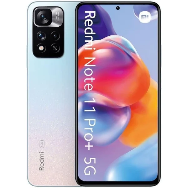 Смартфон Xiaomi Redmi Note 11 Pro+, Dual SIM, 256GB, 8GB RAM, 5G, Star Blue