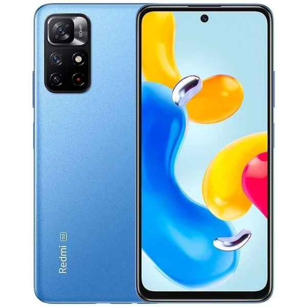 Смартфон Xiaomi Redmi Note 11S, Dual SIM, 64GB, 4GB RAM, 5G, Twilight Blue