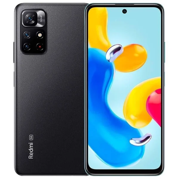 Смартфон Xiaomi Redmi Note 11S, Dual SIM, 64GB, 4GB RAM, 5G, Midnight Black