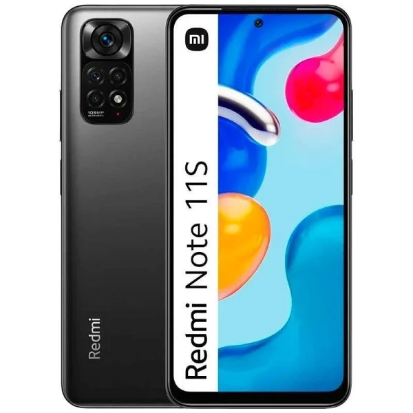 Смартфон Xiaomi Redmi Note 11S, Dual SIM, 128GB, 6GB RAM, 4G, Graphite Gray