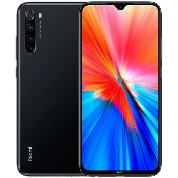 Смартфон Xiaomi Redmi Note 8 2021, Dual SIM, 64GB, 3GB RAM, 4G, Space Black