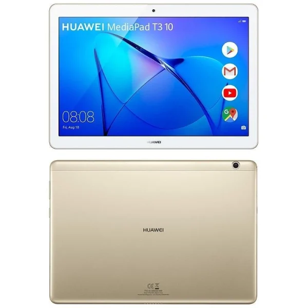 Таблет Huawei MediaPad T3 10, 9.6", 32GB, 3GB RAM, Wi-Fi, Luxurious Gold - Image 2